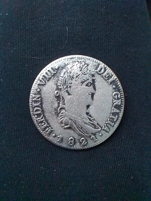 1821 Ferdin VII Dei Gratia Silver Coin - Image 1 of 2
