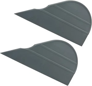 2 Pcs Vinyl Wrap Squeegee with Slim Foot for Car Tinting PPF Tools Sharp Scraper - Picture 1 of 7
