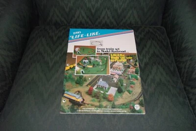 1980 LIFE-LIKE MODEL ACESSORIES & TRAIN DEALERS DIORAMAS CATALOG AND PRICE LIST - Image 1 of 4