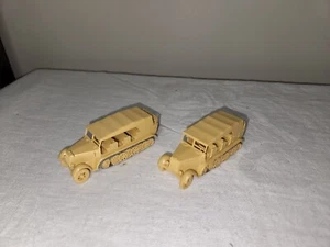 Vintage 1/72 Airfix WWII German 8 Ton Semi Tracks Sd.Kfz.7 Afrika Corps - Picture 1 of 9
