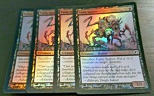 4x FOIL Fume Spitter SOM No063 MTG Magic NM/Unplay English common C card X4