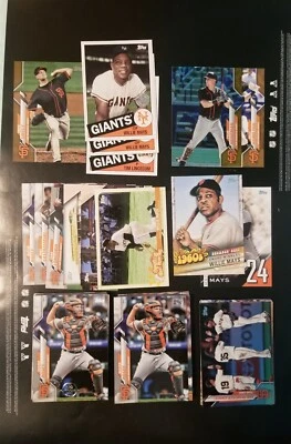 2020 Topps 582 Montgomery Club San Francisco Giants Plus !!! Look - Image 1 of 4