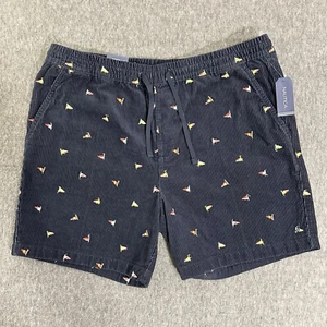 Nautica Mens Corduroy Shorts Size 2XL Casual Fit Cords Navy NWT - Picture 1 of 5