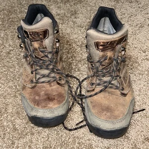 New Balance 1569 Boots Mens 12 Brown Leather Hiking Hunting Trail Workwear Shoes - Picture 1 of 18