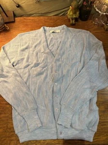 Maglione cardigan vintage Jantzen uomo LT - Foto 1 di 11