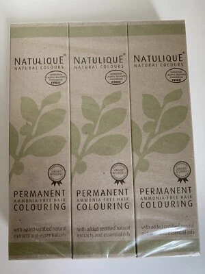 NATULIQUE Ammonia FREE Permanent Hair Color 3.0 Zero Dark Brown Lot Of 3 - Image 1 of 4