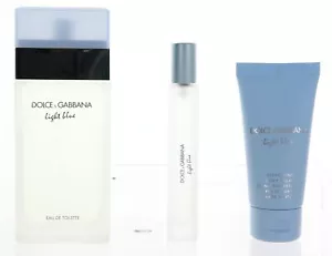 Light Blue by Dolce & Gabbana, 3 Piece Gift Set for Women - Picture 1 of 4