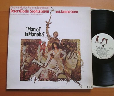 UAG-29422 Man Of La Mancha OST Peter O'Toole Sophia Loren Mitch Leigh 1972 VG/VG - Image 1 of 4