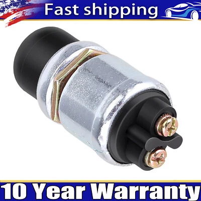 12V Waterproof Switch Push Button Horn Engine Start Starter For Car Boat Track - Image 1 of 4