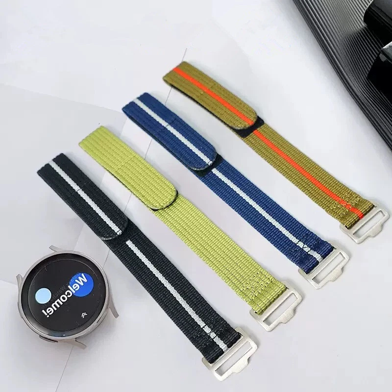 Correia de náilon para Tudor Pelagos FXD 20/22mm banda com nervuras passagem única gancho e laço - Imagem 1 de 4