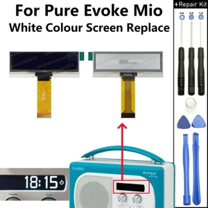 Screen For Pure Evoke Mio Digital DAB/FM Home Radio White Display Repair Part - Afbeelding 1 van 5