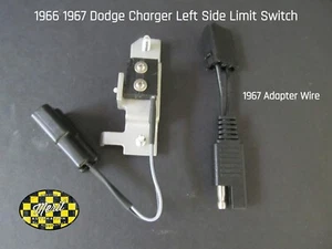 1966 1967 Dodge Charger Rotating Headlight Motor "LEFT" LIMIT SWITCH & BRACKET - Picture 1 of 3