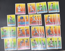 1989 Topps Stickers Lot Of 40 STAR HOF McGwire, Brett, Boggs, Clemens, Bond+MORE