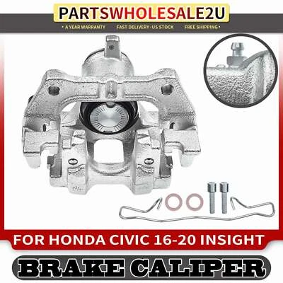 Pinza de freno de disco trasera derecha con soporte para Honda Civic 16-20 Insight 19-21 Foto 1 de 4