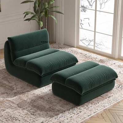 Sofá de piso sofá cama silla de ocio sofá perezoso chaise salón recamier diván cama Foto 1 de 4