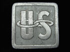 QF07109 VINTAGE 1970s **US** UNKNOWN MISCELLANEOUS PEWTER BELT BUCKLE