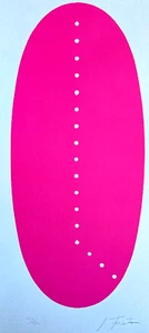 Lucio FONTANA Lithograph 1978 - COA Original Signed In Pen (Hand Numbered) - Picture 1 of 10