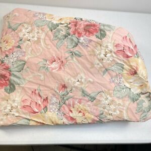 Vintage Springmaid Twin Fitted Bed Sheet Non Iron Percale Evening Lilacs New 