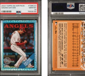 PSA10 Shohei Ohtani #T88C27 2023 Topps paquete plateado - Imagen 1 de 3
