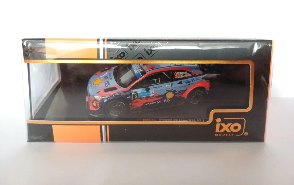 IXO Hyundai i20 Cupé WRC, O. Tanak, Ganador Rally Estonia 2020, 1/43 Diecast... Foto 1 de 1
