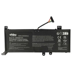 Batterie pour Asus R515JA R565M R565E R515FA R565J R515J R565JA R565EA 4730mAh 7,7V - Photo 1/9