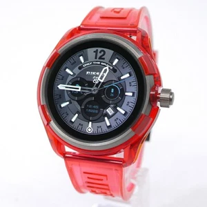 Gebrauchte Diesel On Watch Smartwatch Dzt2019 Zifferblatt Schwarz Gürtel... - Bild 1 von 12