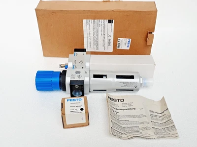 FESTO FRC-1/2-D-MIDI-A-NPT Air FRL Unit 1/2" npt, 40 µm, 173861 # NEW - Image 1 of 4