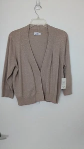 Neu Cielo Damen Shrug Strickjacke Camel 3/4 Arm Größe XL - Bild 1 von 7