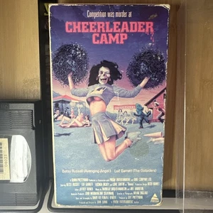 Cheerleader Camp VHS PRISM Video Horror Slasher CULT 1988 JOHN QUINN Rare OOP - Picture 1 of 11