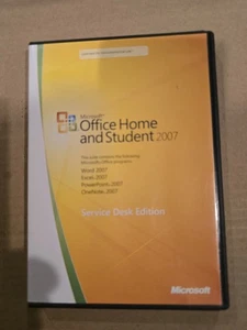 Microsoft Office 2007 Home and Student Service Desk Edition - Key Not Tested - Picture 1 of 2