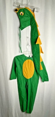 Dragon Toddler Halloween Costume Size Small Green Yellow - Image 1 of 4