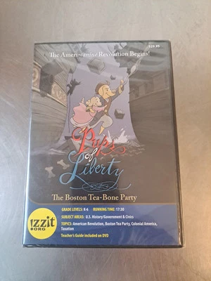 Pups of Liberty The Boston Tea-Bone Party Animated Childrens - DVD - NEW SEALED Foto 1 de 2