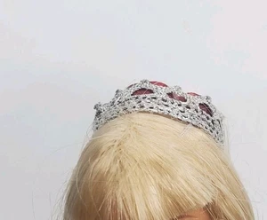 Vintage Mattel Very Velvet Barbie Doll 90s 1998 Replacement Crown  - Picture 1 of 6