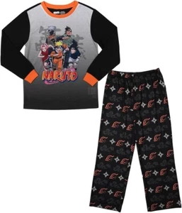 Bioworld Naruto Sleepwear Set Boy's Youth S Small Long-Sleeve Shirt and Pants - Picture 1 of 4