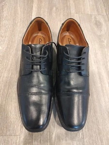 Brandneu Collection by Clark schwarze elegante Herrenschuhe US 10,5 M #15890 - Bild 1 von 6