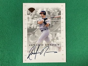 1996 Leaf Signature Extended Autographs #143 Melvin Nieves Detroit Tigers - Bild 1 von 1