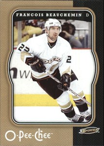 2007-08 O-Pee-Chee #9 Francois Beauchemin