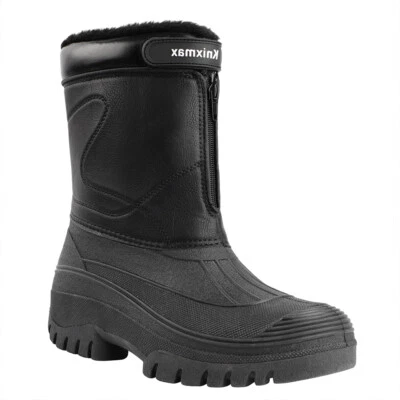 Herren Stiefel Winterstiefel Gefütterte Winterboots Winterschuhe Schneestiefel - Bild 1 von 4