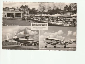 WAHN / Köln...,Gruß aus ...3 Ans. Regierungsflughafen u.a. Flugzeuge...s/w AK kl - Picture 1 of 1