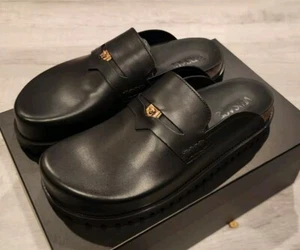 MSRP $795 Versace Mens Penny Mule Loafer, Size 10US (43 EUR) - Picture 1 of 9