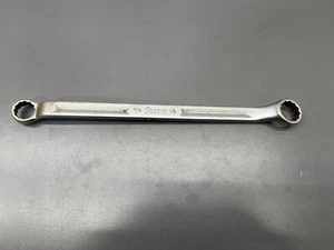(P) VINTAGE 1957 SNAP-ON XV-1820 9/16"x5/8" OFFSET BOX WRENCH - VGC - USA - Picture 1 of 6