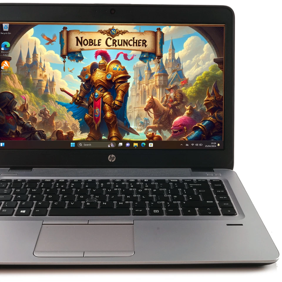 Cheap HP Gaming Laptop 14" AMD A12 Quad Up To 3.60GHz 16GB RAM Radeon R7 256GB - Image 1 of 4