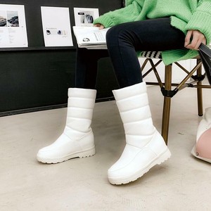 Ropa, calzado y complementos Mustang tan mitad de la pantorrilla Fleece  Forrado Bota De Nieve Tacón Bajo Botas Calzado de mujer