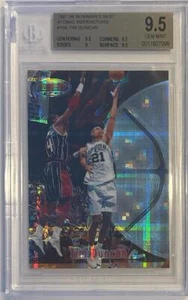 1997-98 Tim Duncan Bowman's Best Atomic Refractor RC... Graded BGS 9.5 Gem Mint - Bild 1 von 2