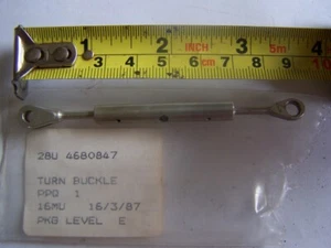 Verteidigungsministerium offener Körper Spannschloss Auge und Auge MIT SCHLITZ. - Bild 1 von 3