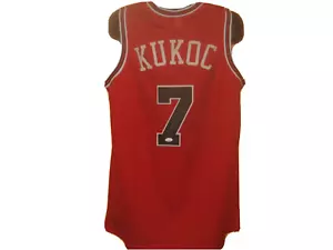 Toni Kukoc Signed Autograph Custom Jersey JSA Certified XL Chicago Bulls Auto - Picture 1 of 5