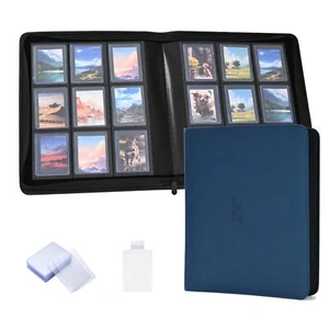Binder Holds 288 Toploaders 9 Pocket Top Loader Binders for 3 x 4'' Rigid Card - Picture 1 of 6