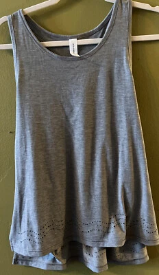Camiseta sin mangas All In Motion para mujer talla S gris sin mangas entrenamiento atleta Foto 1 de 4