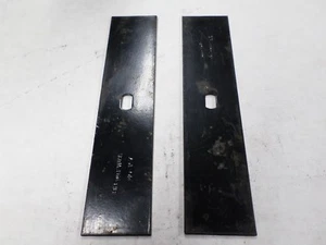 "Hojas de borde Qty 2 Oregon 40-107 2"" x 8 3/4"" con apertura de orificio en D 3/8"" x 1/2" - Imagen 1 de 1