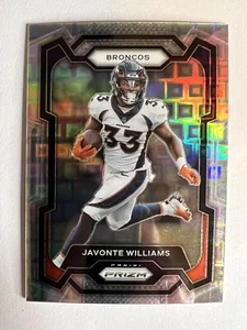 2023 Panini Prizm JAVONTE WILLIAMS Broncos #86 Premium Pandora 191/400 SP 🔥 - Picture 1 of 2